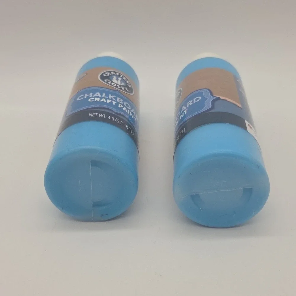 NEW Lot Of 2 ArtSkills Crafter's Closet Chalkboard Craft Paint 4 fl oz (118 ml)